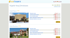 Desktop Screenshot of kupele-novy-smokovec.com